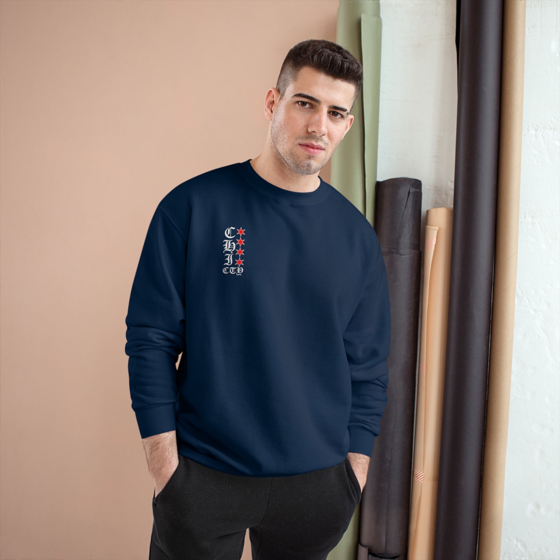 Navy Sweater