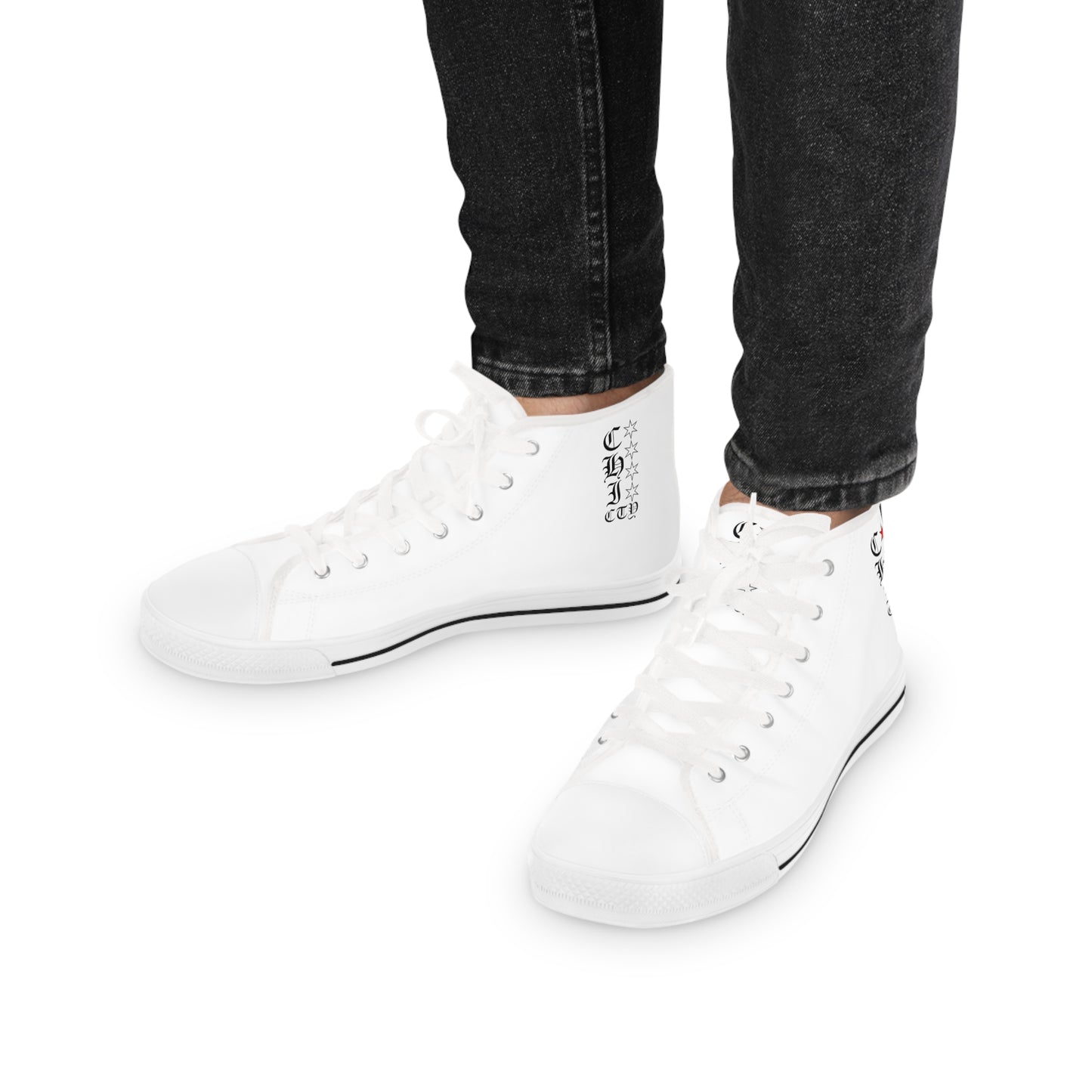 CHI-CTY - Men's High Top Sneakers
