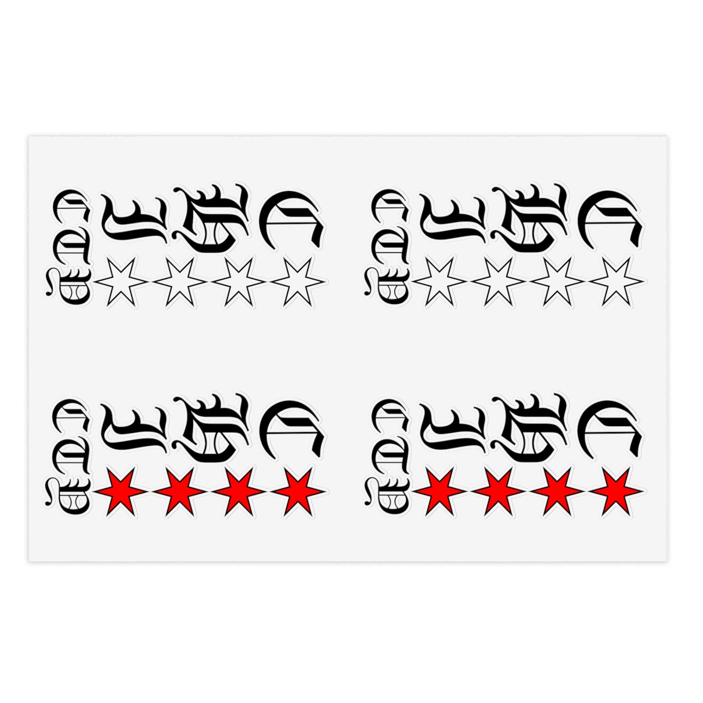 CHI-CTY - Sticker Sheets