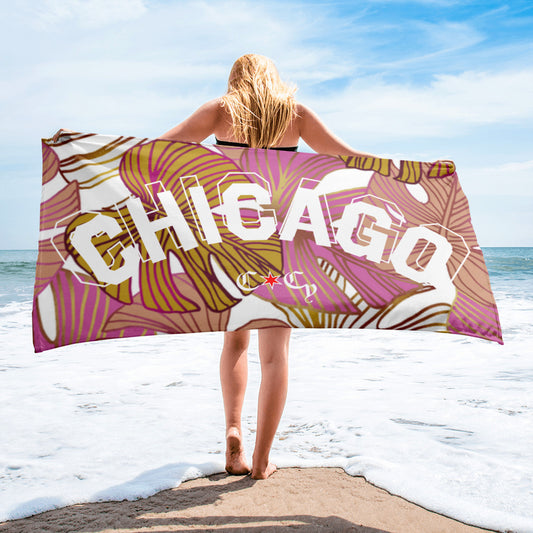CHI-CTY - Chicago Pink Breeze | Towel